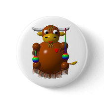 Cute yak with yo-yos
