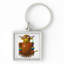 Cute yak with yo-yos