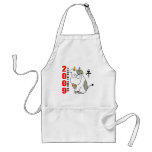 Cute Year of The Ox T-Shirt Apron