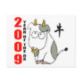 Cute Year of The Ox T-Shirt Postcards