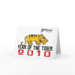 Cute Year of The Tiger 2010 cards