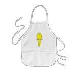 Cute Yellow Bird. Budgie. Canary. Custom aprons