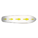 Cute Yellow Bird. Budgie. Canary. Custom skateboards