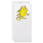 cute yellow dragon monster creature rack cards
