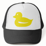 cute yellow duckling duck mesh hat