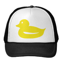 cute yellow duckling duck mesh hat