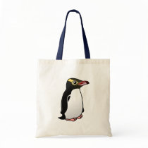 Cute Yellow-eyed Penguin Canvas Bag