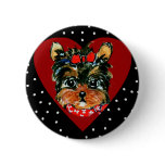 Cute Yorkie Poo buttons