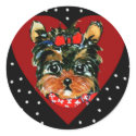 Cute Yorkie Poo stickers