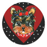 Cute Yorkie Poo stickers