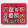 CUTE YORKIES 2008 CALENDAR (on a mousepad) RED