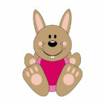 Cutelyn Brown Baby Girl Bunny