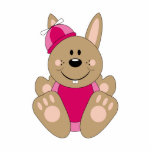 Cutelyn Brown Baby Girl Silly Bunny