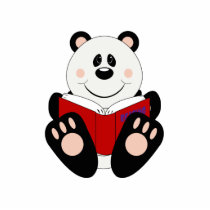 Cutelyn Reading Panda Bear