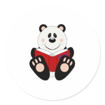 Cutelyn Reading Panda Bear