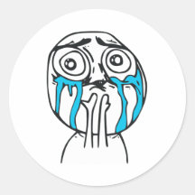 Cuteness Overload Cute Rage Face Meme Sticker