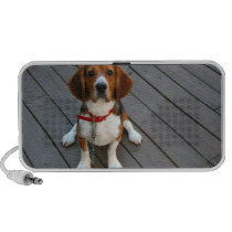 Cutest Beagle Dog Ever Portable Speakers
