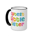Cutest Little Sister mugs