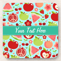 Cutie Fruities Drink Coasters
