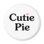 Cutie Pie Refrigerator Magnets