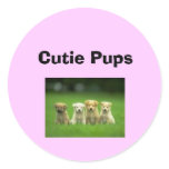 Cutie Pupps stickers