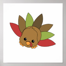 Cutie Turkey Print