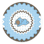 Cutietoots Baby Sticker - dark skin tone