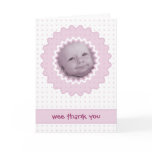 Cutietoots Thank You Note template Greeting Card