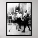 Cutler vs. Johnson Boxing Match 1914 posters