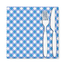 Cutlery on Table Cloth