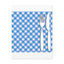 Cutlery on Table Cloth