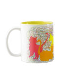 Cutout Cats mug