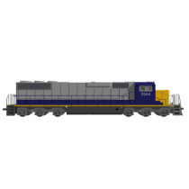 Cutout Keychain: Train Engine: 3D Model Photo Cut Out