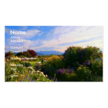 Cutting Gardens - Sequim Washington Business Card
