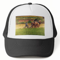 Cutting Hay Mesh Hats