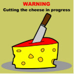 cutting the cheese photo sculptures