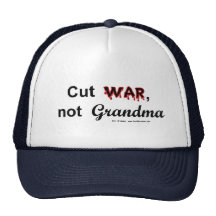 CutWarNotGrandma1 Mesh Hats