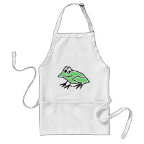 CV- Funky Frog Apron