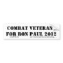 CVRP 1 BUMPER STICKERS