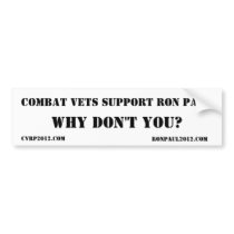 CVRP 2 BUMPER STICKER