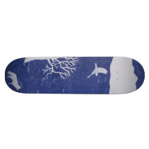 Cyanotype Forest Skateboard