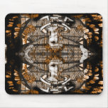 Cyber christmas angel mousepad