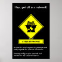 Cyber Espionage Security Awareness Poster posters