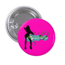 Cyber Goth UV Love Button