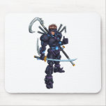 Cyber Ninja Mouse Pads