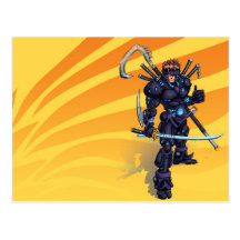 Cyber Ninja Postcard