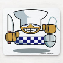 Cybercafe Chef mousepads