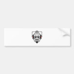 Cyberman Hipster Bumper Stickers