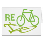 Cycle, Bicycle, Recycle cards