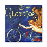 Cycles Gladiator by George Massias Refrigerator Magnet